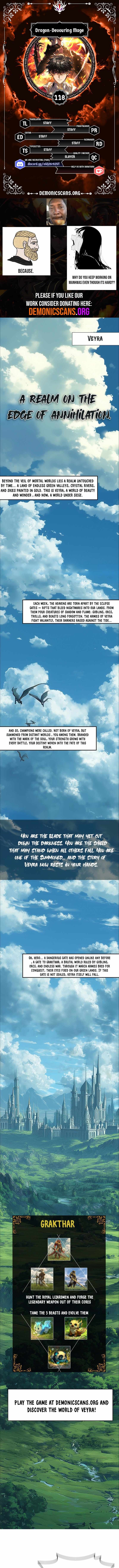 Dragon Devouring Mage Chapter 118 Page 1