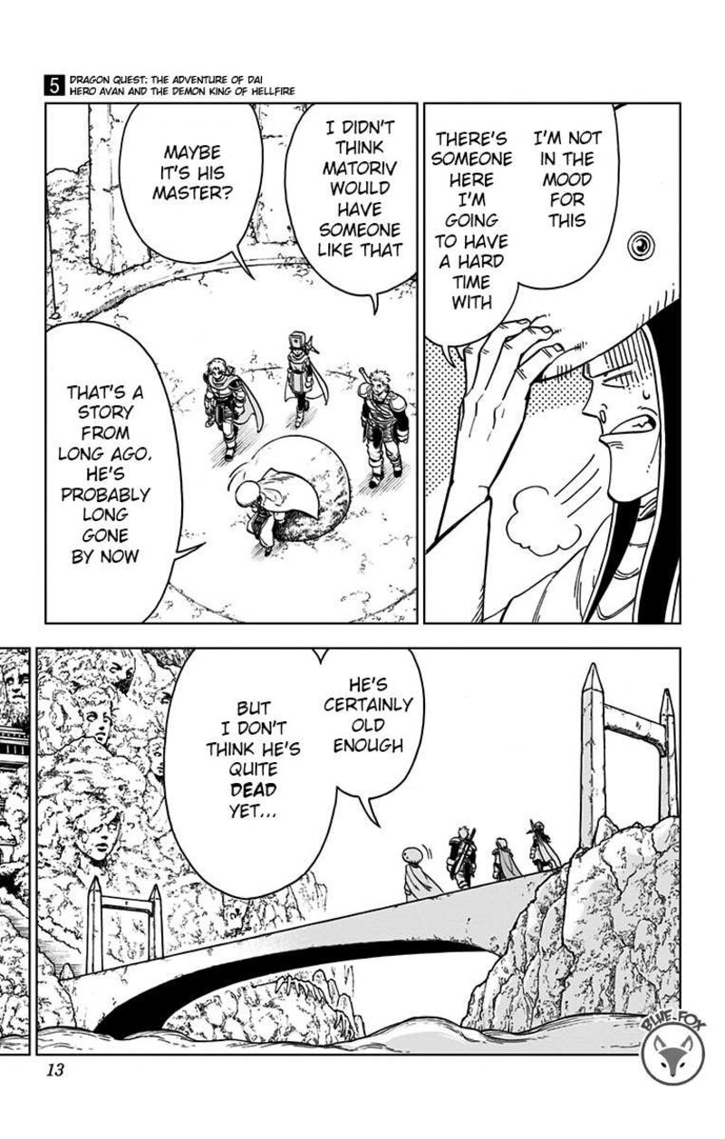 Dragon Quest Dai No Daibouken Yuusha Avan To Gokuen No Maou Chapter 17 Page 12