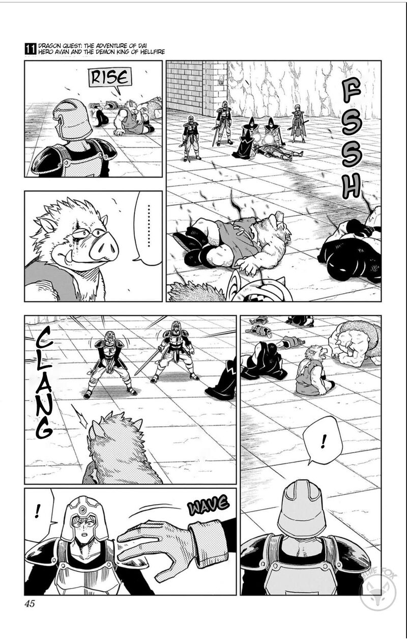 Dragon Quest Dai No Daibouken Yuusha Avan To Gokuen No Maou Chapter 41 Page 43