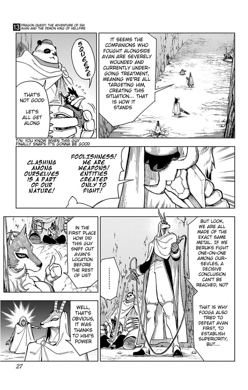 Dragon Quest Dai No Daibouken Yuusha Avan To Gokuen No Maou Chapter 49 Page 27