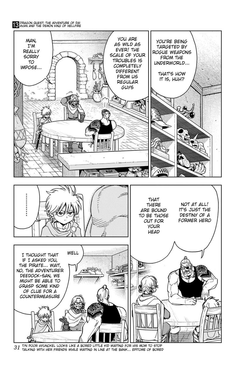 Dragon Quest Dai No Daibouken Yuusha Avan To Gokuen No Maou Chapter 49 Page 31