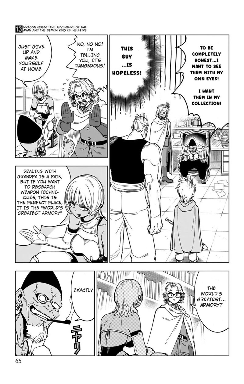 Dragon Quest Dai No Daibouken Yuusha Avan To Gokuen No Maou Chapter 50 Page 13