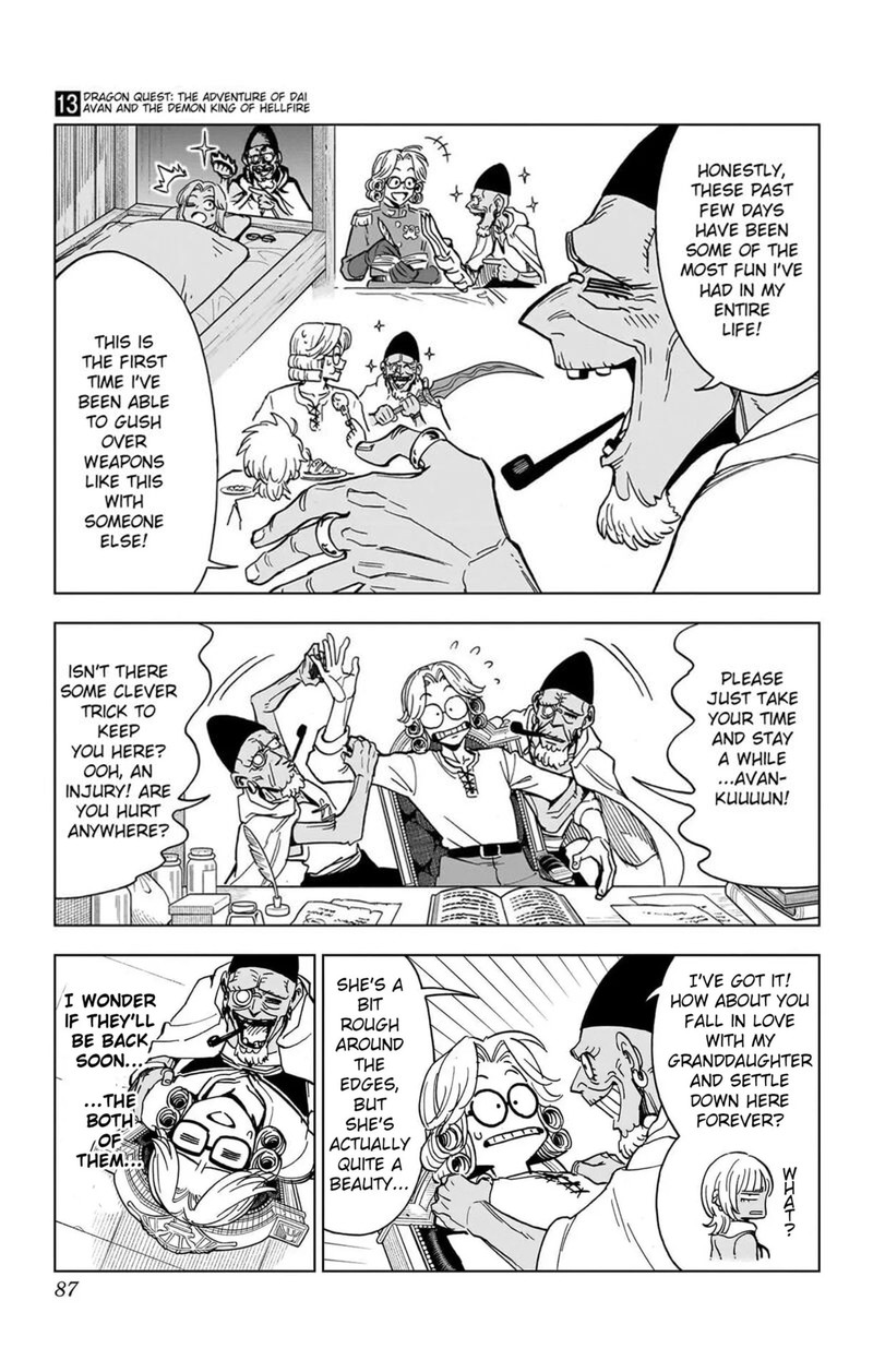 Dragon Quest Dai No Daibouken Yuusha Avan To Gokuen No Maou Chapter 50 Page 33