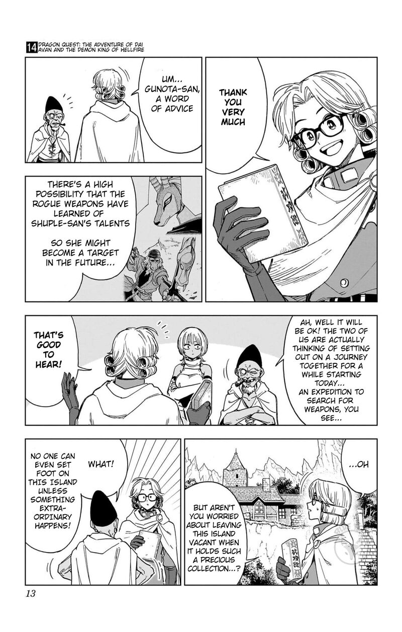 Dragon Quest Dai No Daibouken Yuusha Avan To Gokuen No Maou Chapter 53 Page 12