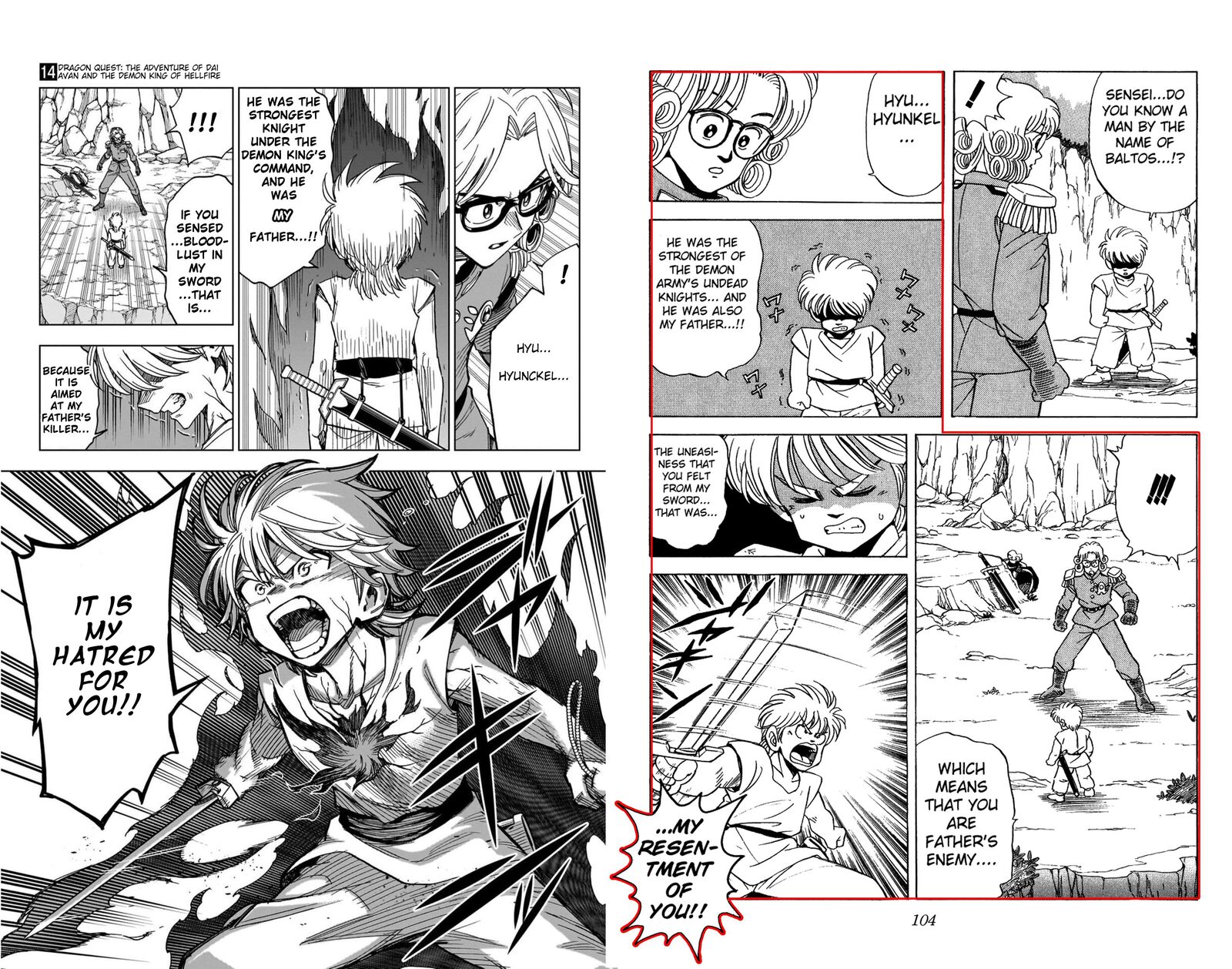 Dragon Quest Dai No Daibouken Yuusha Avan To Gokuen No Maou Chapter 55e Page 35