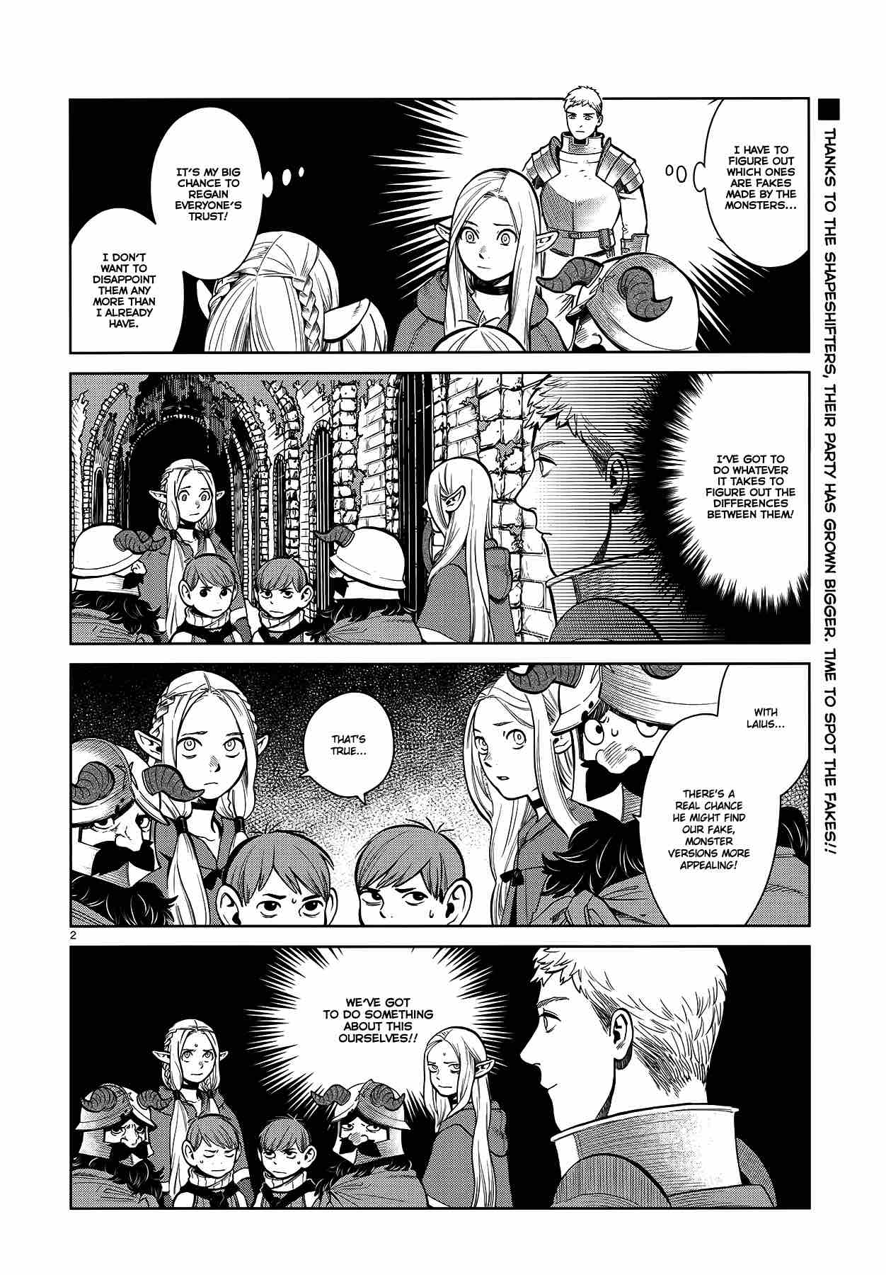 Dungeon Meshi Chapter 40 Page 2