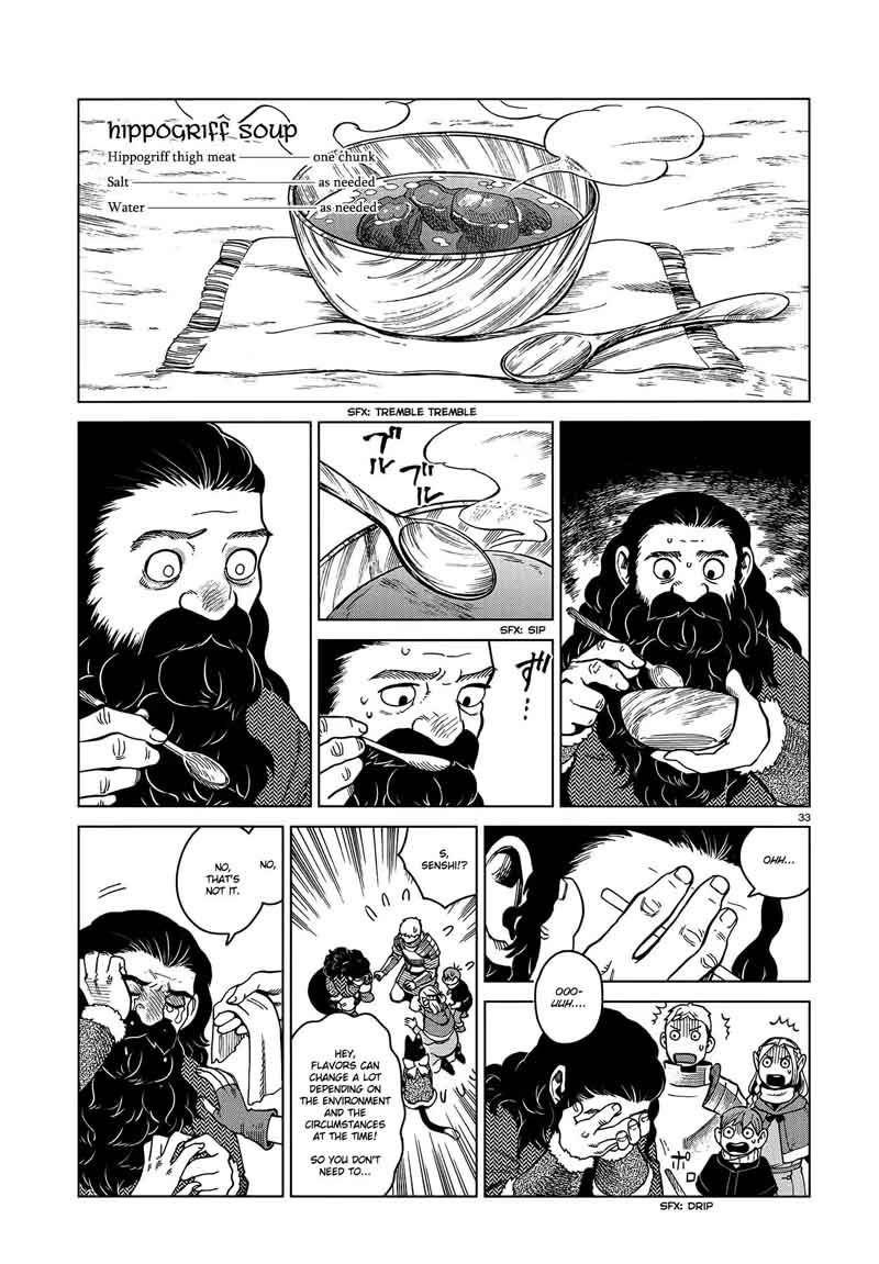 Dungeon Meshi Chapter 49 Page 33