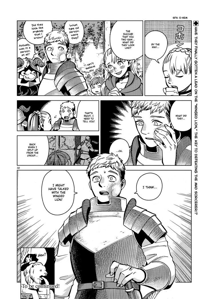 Dungeon Meshi Chapter 59 Page 32
