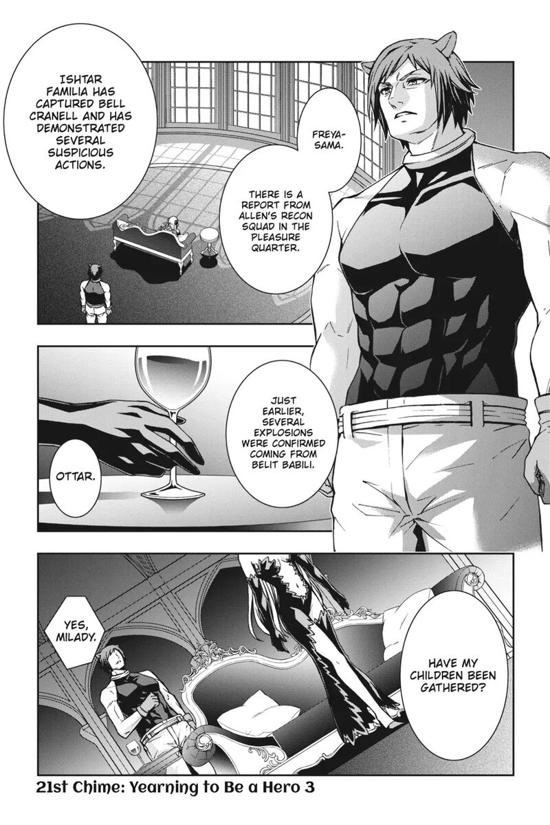 Dungeon Ni Deai O Motomeru No Wa Machigatte Iru Darou Ka 2 Chapter 21 Page 1