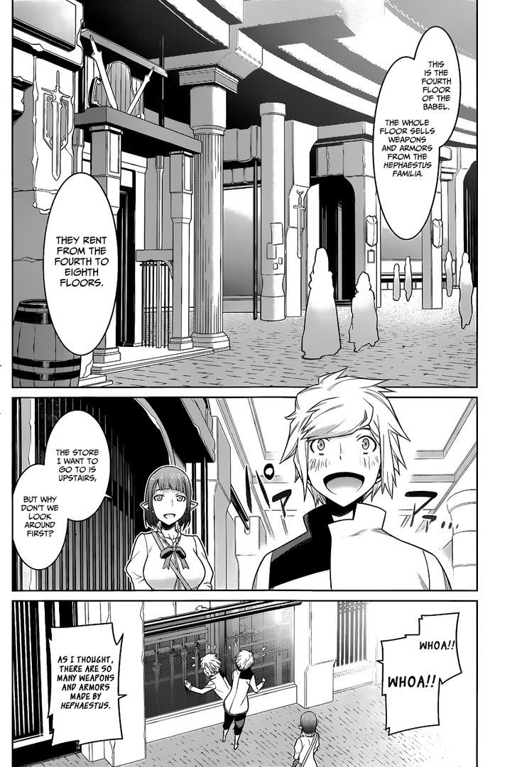 Dungeon Ni Deai Wo Motomeru No Wa Machigatte Iru Darou Ka Chapter 14 Page 21