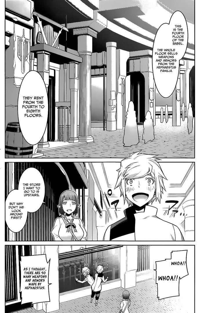 Dungeon Ni Deai Wo Motomeru No Wa Machigatte Iru Darou Ka Chapter 14 Page 21