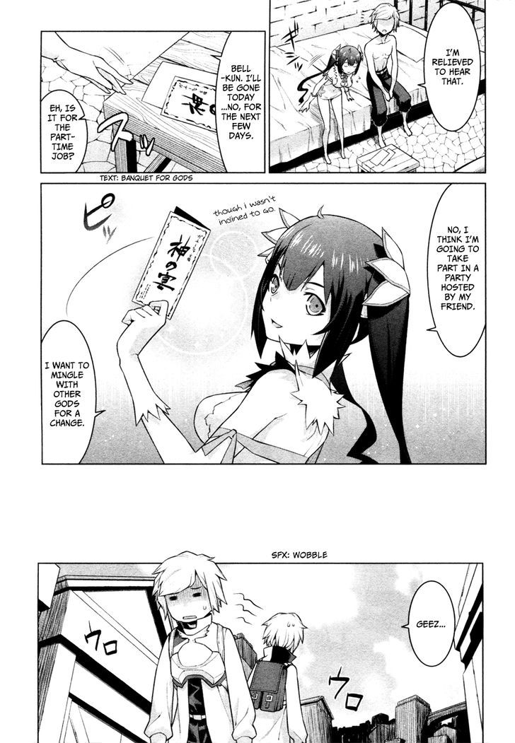 Dungeon Ni Deai Wo Motomeru No Wa Machigatte Iru Darou Ka Chapter 4 Page 9