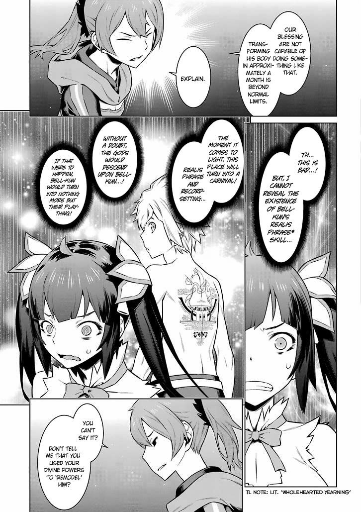 Dungeon Ni Deai Wo Motomeru No Wa Machigatte Iru Darou Ka Chapter 48 Page 13