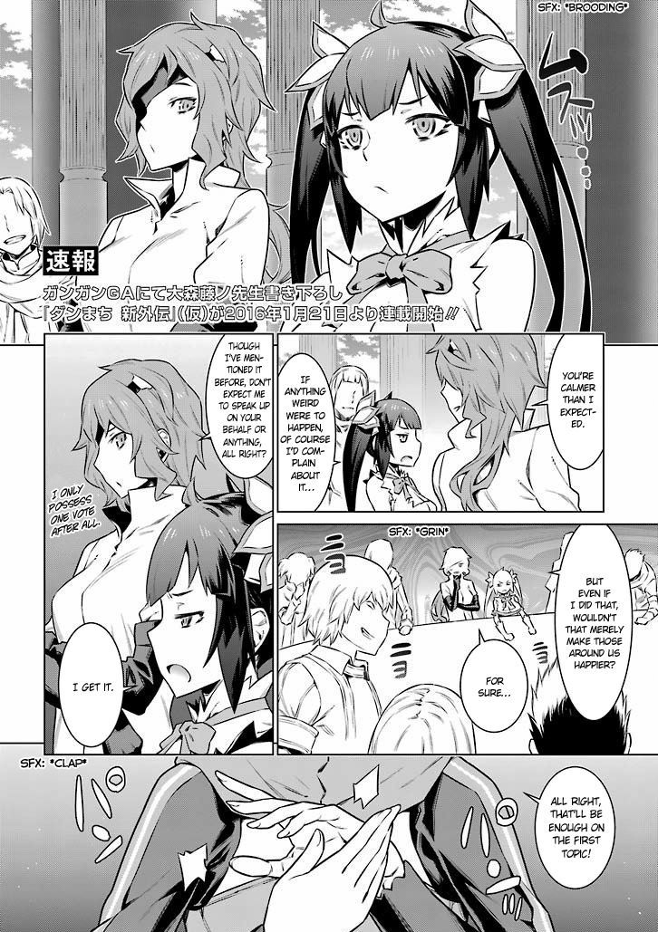 Dungeon Ni Deai Wo Motomeru No Wa Machigatte Iru Darou Ka Chapter 48 Page 4