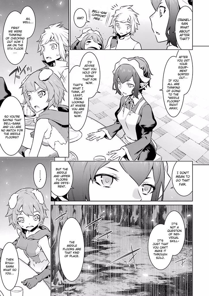 Dungeon Ni Deai Wo Motomeru No Wa Machigatte Iru Darou Ka Chapter 49 Page 11