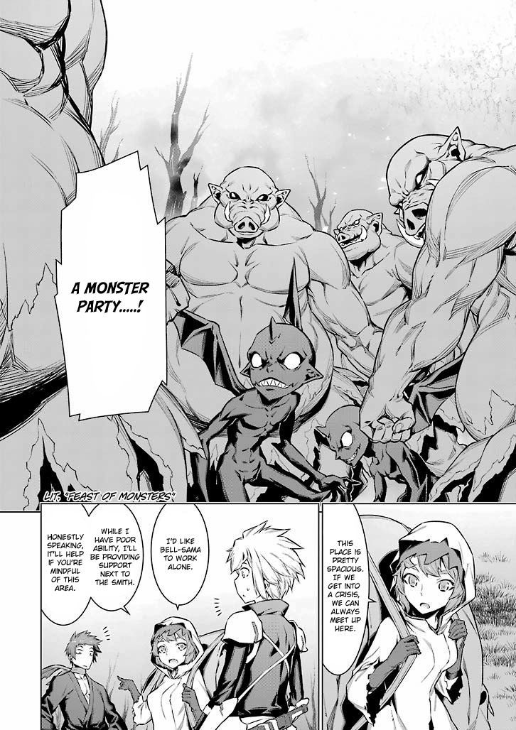 Dungeon Ni Deai Wo Motomeru No Wa Machigatte Iru Darou Ka Chapter 51 Page 10