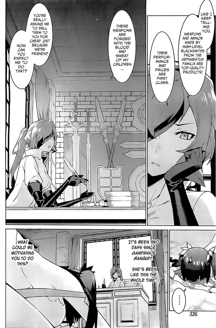 Dungeon Ni Deai Wo Motomeru No Wa Machigatte Iru Darou Ka Chapter 6 Page 4