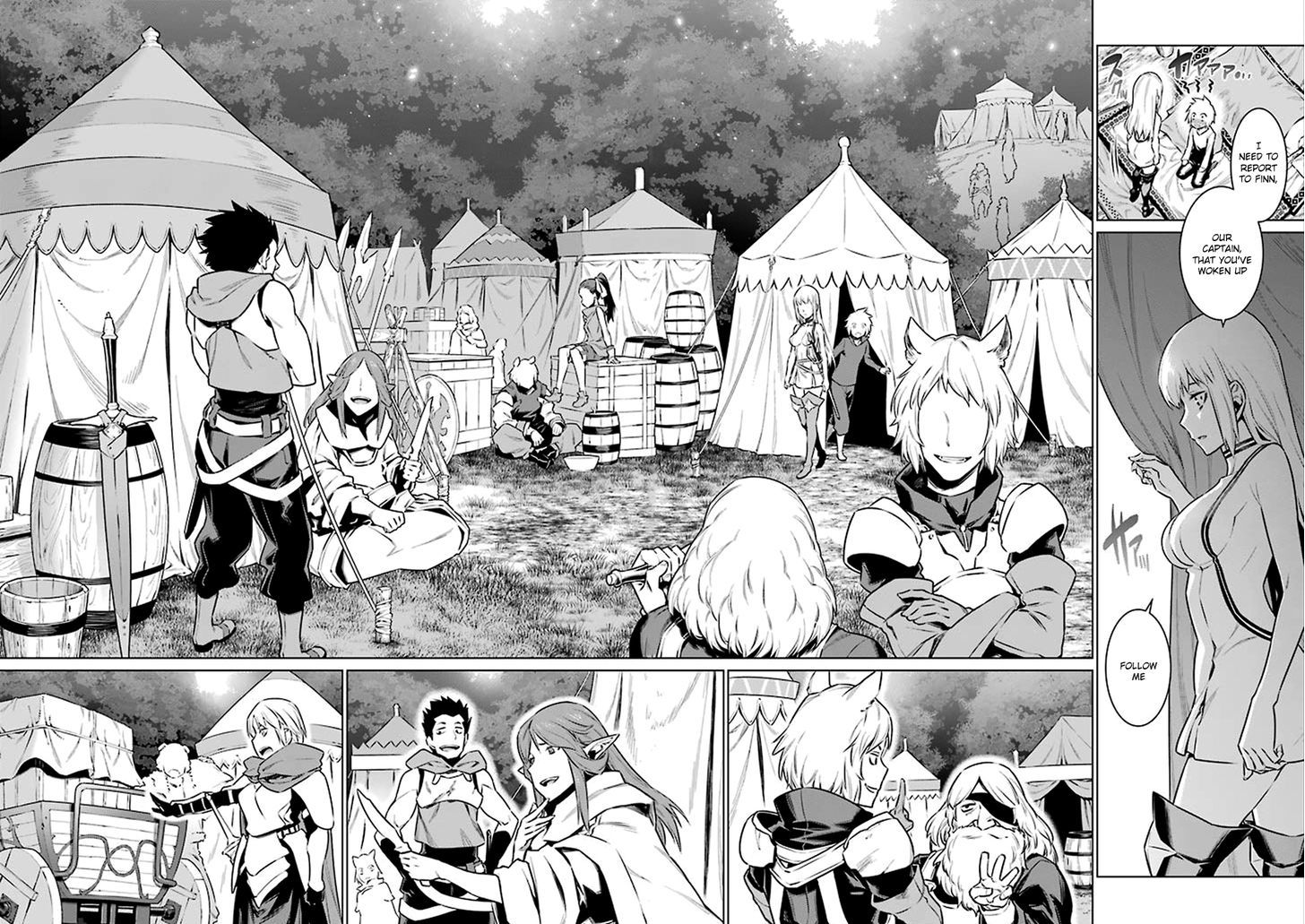 Dungeon Ni Deai Wo Motomeru No Wa Machigatte Iru Darou Ka Chapter 67 Page 14