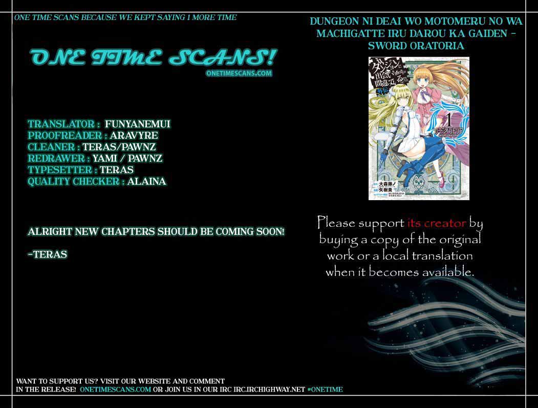 Dungeon Ni Deai Wo Motomeru No Wa Machigatte Iru Darou Ka Gaiden Sword Oratoria Chapter 11 Page 1