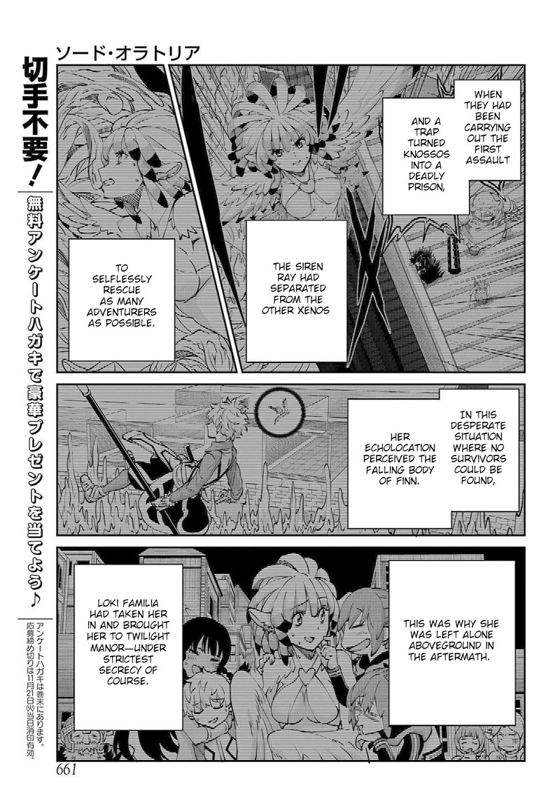Dungeon Ni Deai Wo Motomeru No Wa Machigatte Iru Darou Ka Gaiden Sword Oratoria Chapter 113 Page 3