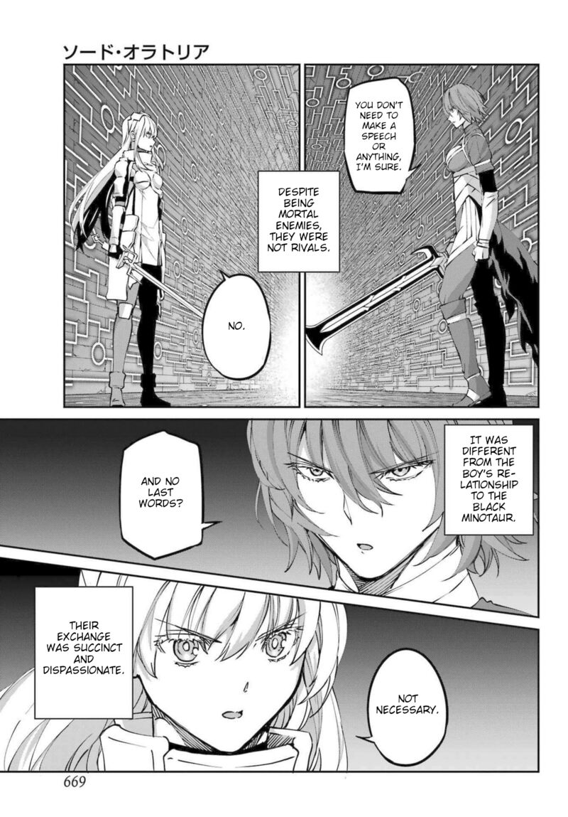 Dungeon Ni Deai Wo Motomeru No Wa Machigatte Iru Darou Ka Gaiden Sword Oratoria Chapter 119 Page 3