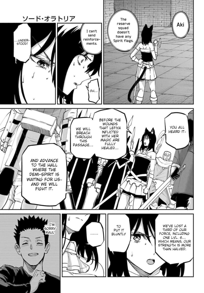 Dungeon Ni Deai Wo Motomeru No Wa Machigatte Iru Darou Ka Gaiden Sword Oratoria Chapter 119 Page 9