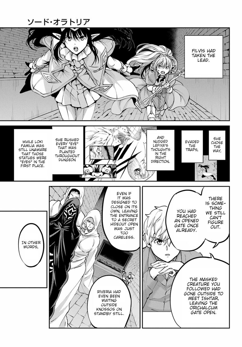 Dungeon Ni Deai Wo Motomeru No Wa Machigatte Iru Darou Ka Gaiden Sword Oratoria Chapter 122 Page 31