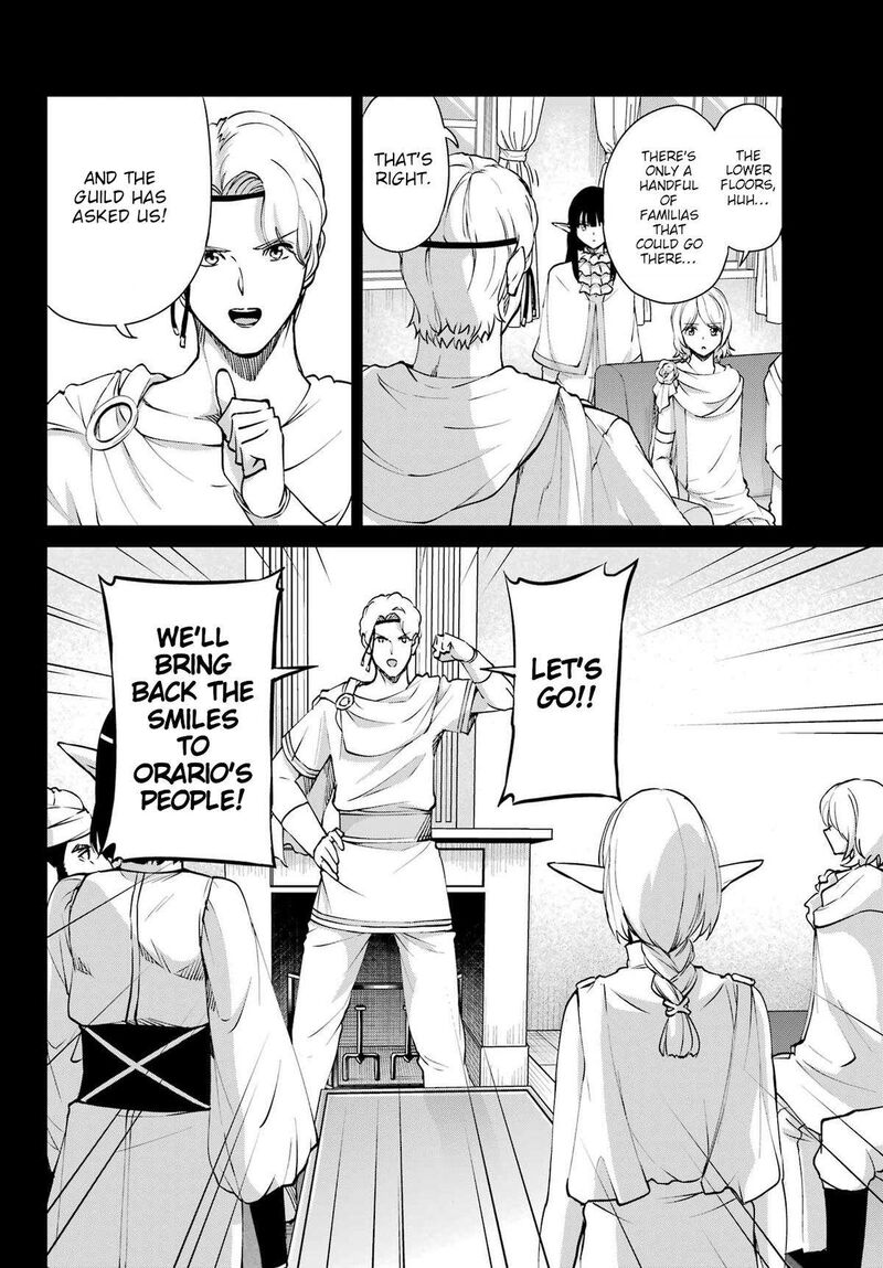 Dungeon Ni Deai Wo Motomeru No Wa Machigatte Iru Darou Ka Gaiden Sword Oratoria Chapter 124 Page 4