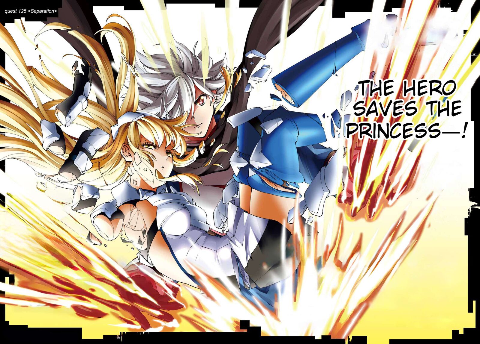 Dungeon Ni Deai Wo Motomeru No Wa Machigatte Iru Darou Ka Gaiden Sword Oratoria Chapter 125 Page 3