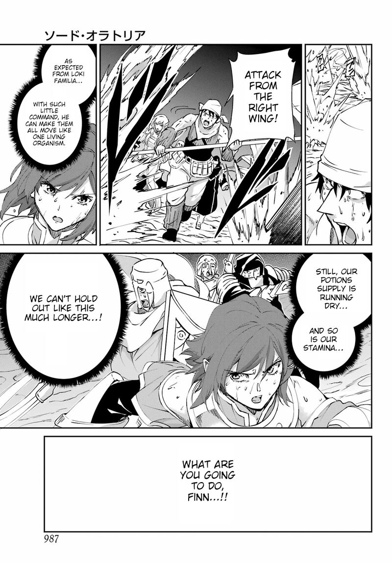 Dungeon Ni Deai Wo Motomeru No Wa Machigatte Iru Darou Ka Gaiden Sword Oratoria Chapter 126 Page 38