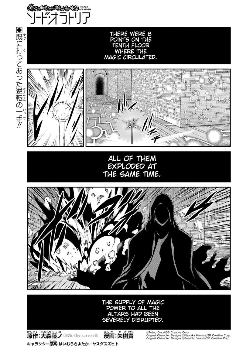 Dungeon Ni Deai Wo Motomeru No Wa Machigatte Iru Darou Ka Gaiden Sword Oratoria Chapter 128 Page 1