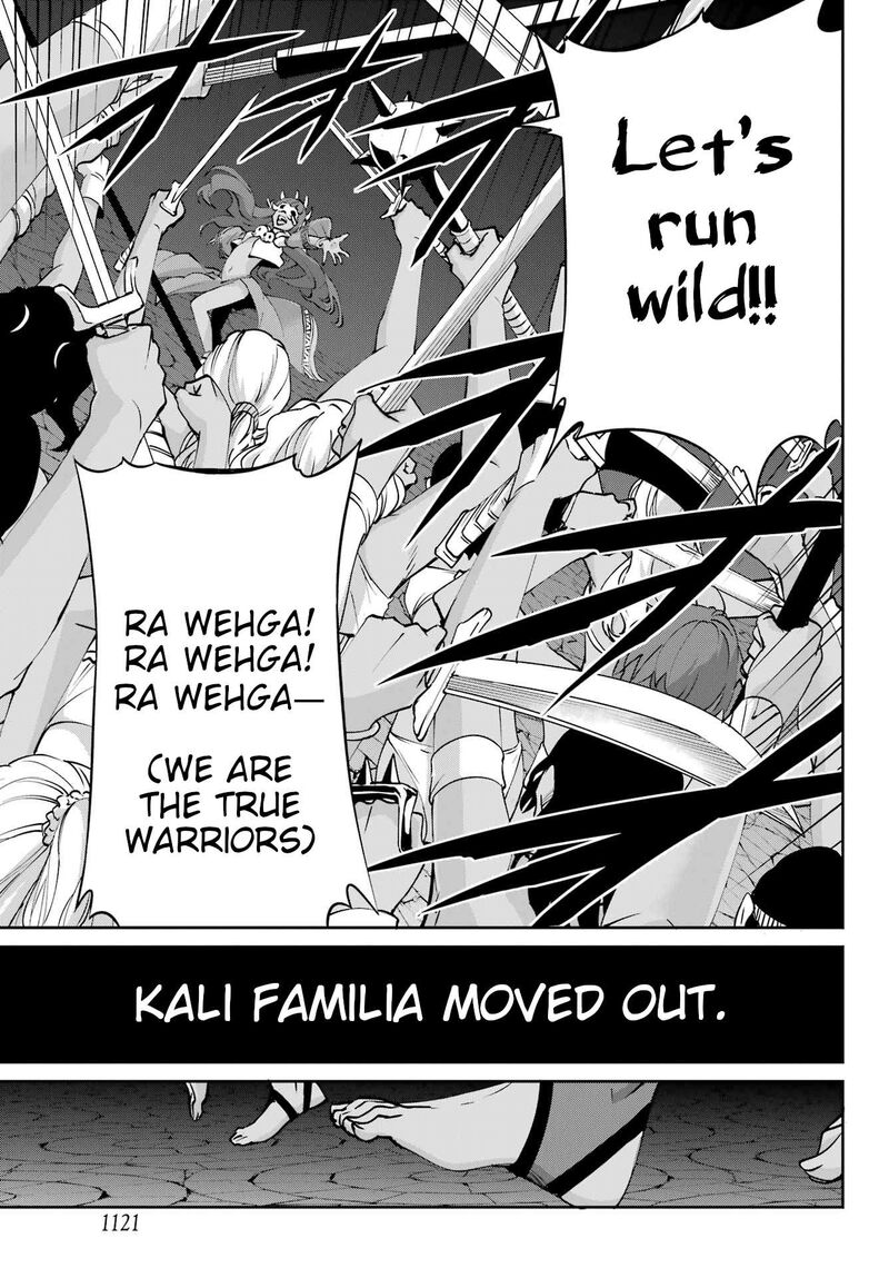 Dungeon Ni Deai Wo Motomeru No Wa Machigatte Iru Darou Ka Gaiden Sword Oratoria Chapter 128 Page 41