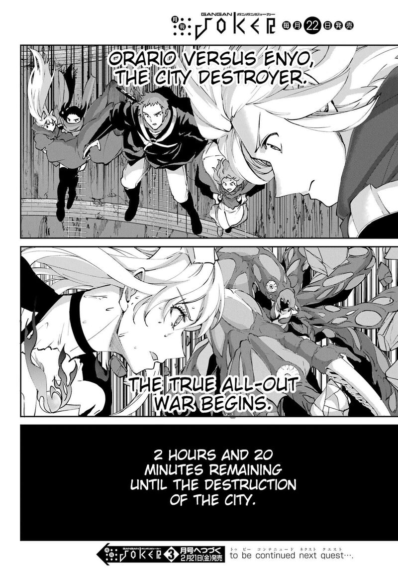 Dungeon Ni Deai Wo Motomeru No Wa Machigatte Iru Darou Ka Gaiden Sword Oratoria Chapter 128 Page 58