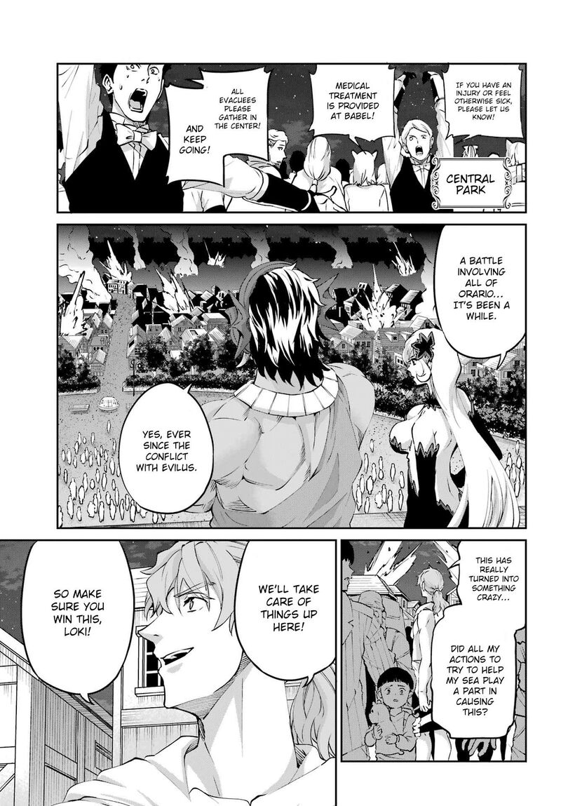 Dungeon Ni Deai Wo Motomeru No Wa Machigatte Iru Darou Ka Gaiden Sword Oratoria Chapter 129 Page 14