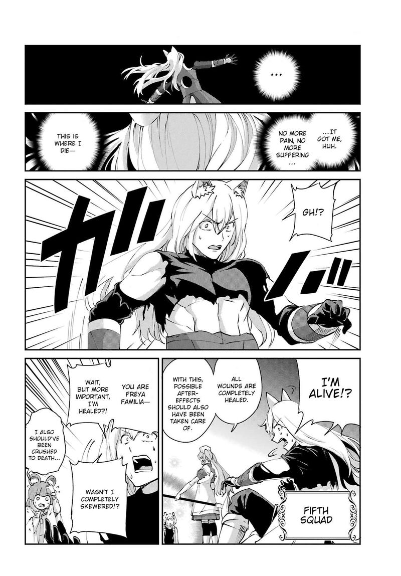 Dungeon Ni Deai Wo Motomeru No Wa Machigatte Iru Darou Ka Gaiden Sword Oratoria Chapter 129 Page 44