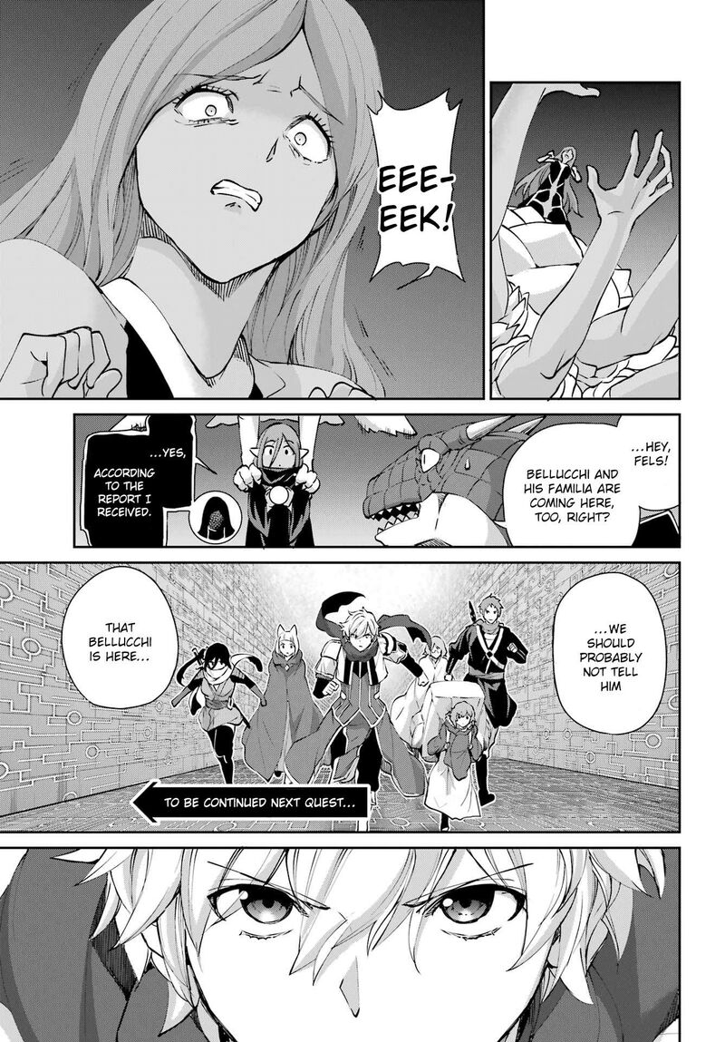 Dungeon Ni Deai Wo Motomeru No Wa Machigatte Iru Darou Ka Gaiden Sword Oratoria Chapter 129 Page 55