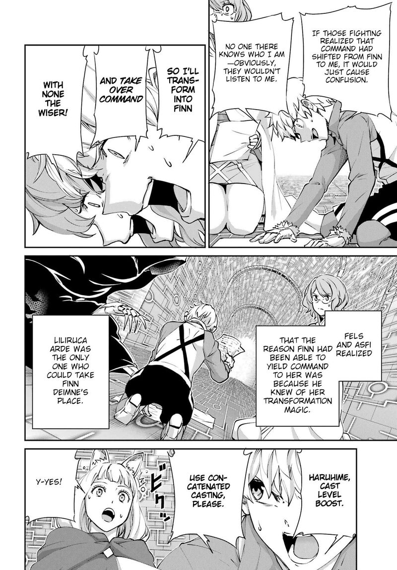 Dungeon Ni Deai Wo Motomeru No Wa Machigatte Iru Darou Ka Gaiden Sword Oratoria Chapter 130 Page 17