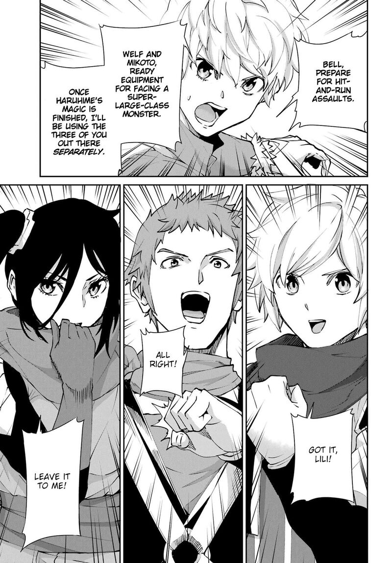 Dungeon Ni Deai Wo Motomeru No Wa Machigatte Iru Darou Ka Gaiden Sword Oratoria Chapter 130 Page 18