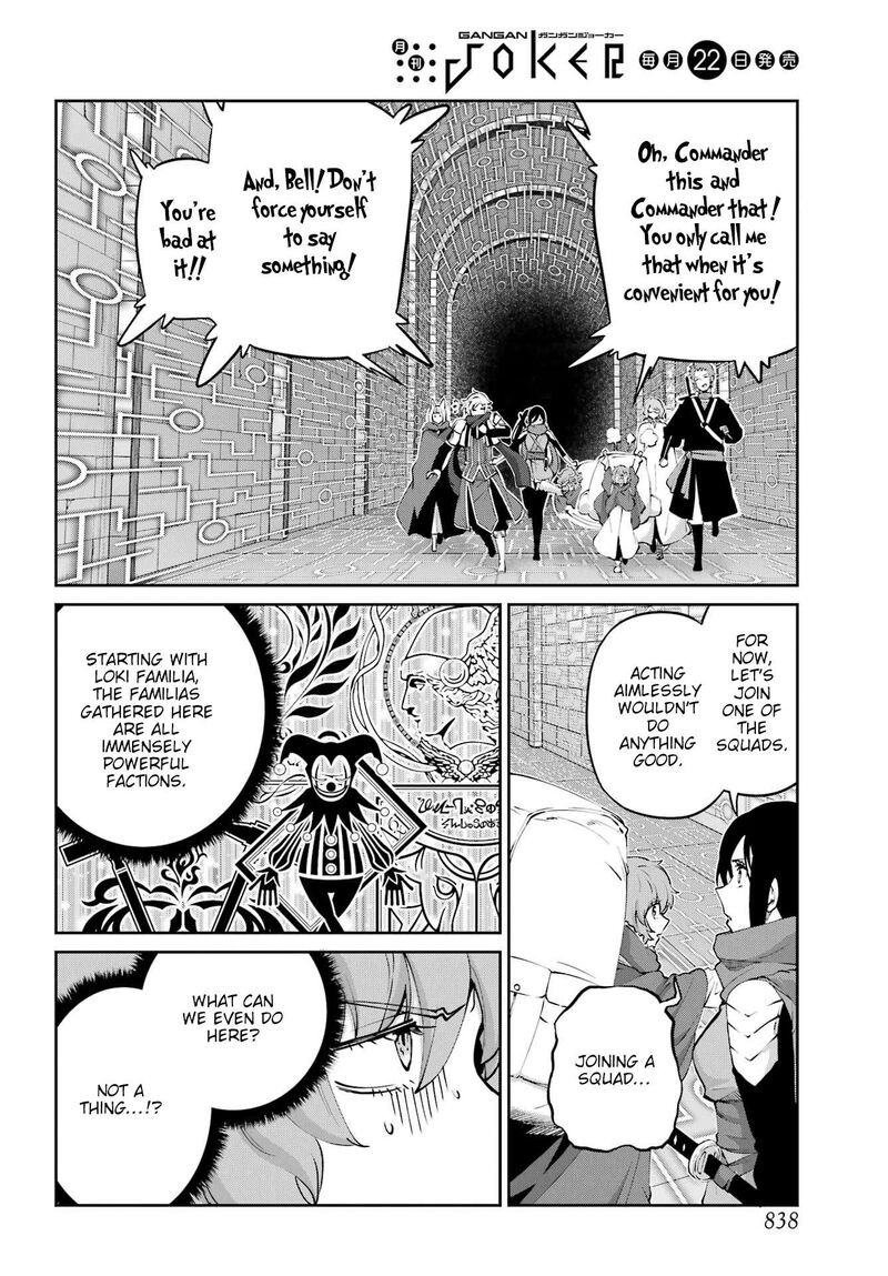 Dungeon Ni Deai Wo Motomeru No Wa Machigatte Iru Darou Ka Gaiden Sword Oratoria Chapter 130 Page 2