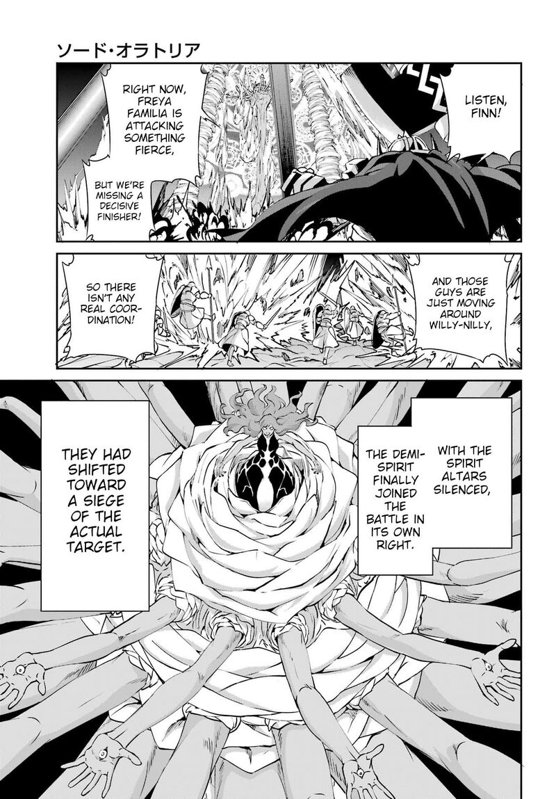 Dungeon Ni Deai Wo Motomeru No Wa Machigatte Iru Darou Ka Gaiden Sword Oratoria Chapter 130 Page 24