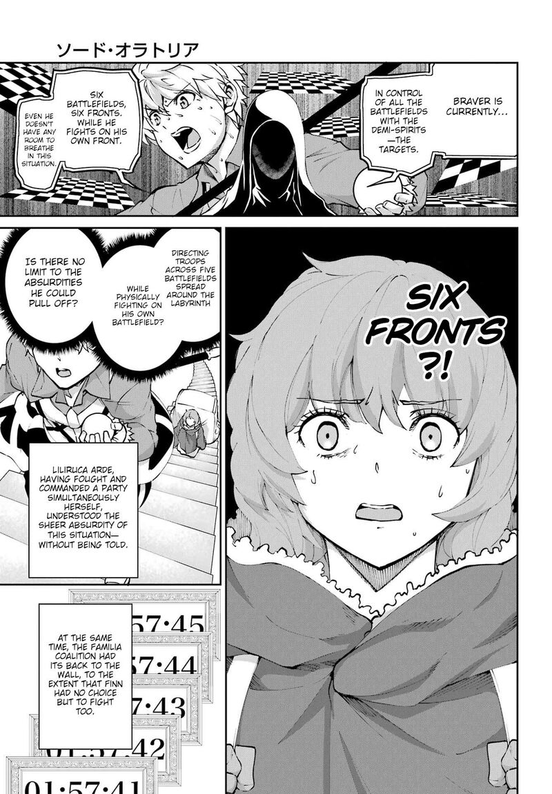 Dungeon Ni Deai Wo Motomeru No Wa Machigatte Iru Darou Ka Gaiden Sword Oratoria Chapter 130 Page 5