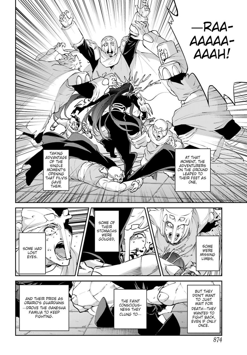 Dungeon Ni Deai Wo Motomeru No Wa Machigatte Iru Darou Ka Gaiden Sword Oratoria Chapter 132 Page 12
