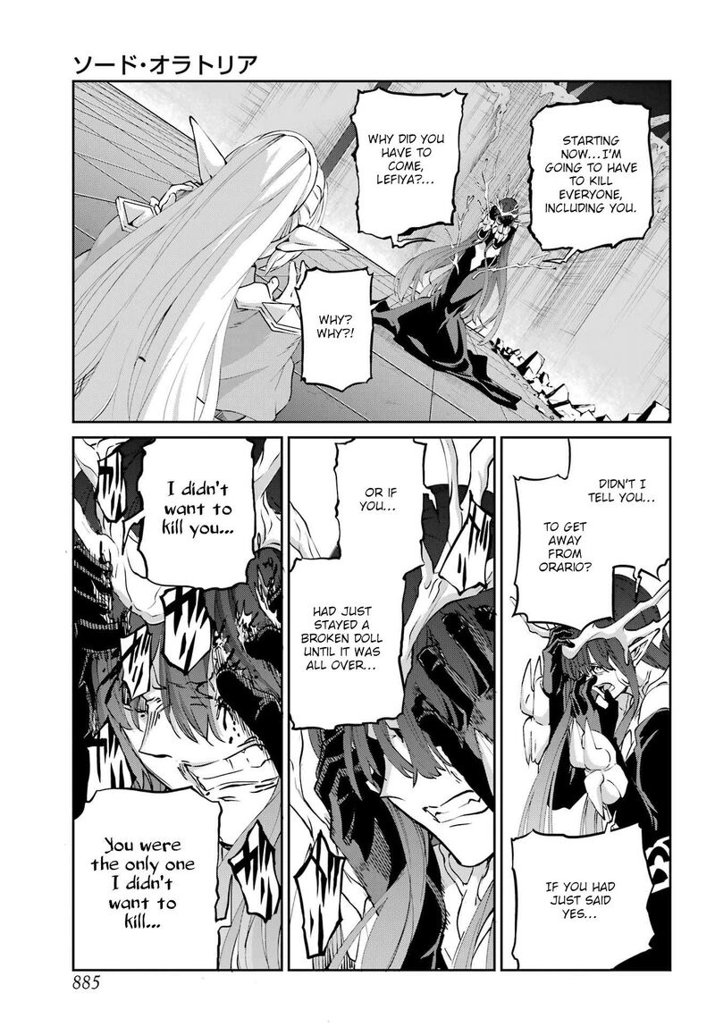 Dungeon Ni Deai Wo Motomeru No Wa Machigatte Iru Darou Ka Gaiden Sword Oratoria Chapter 132 Page 22