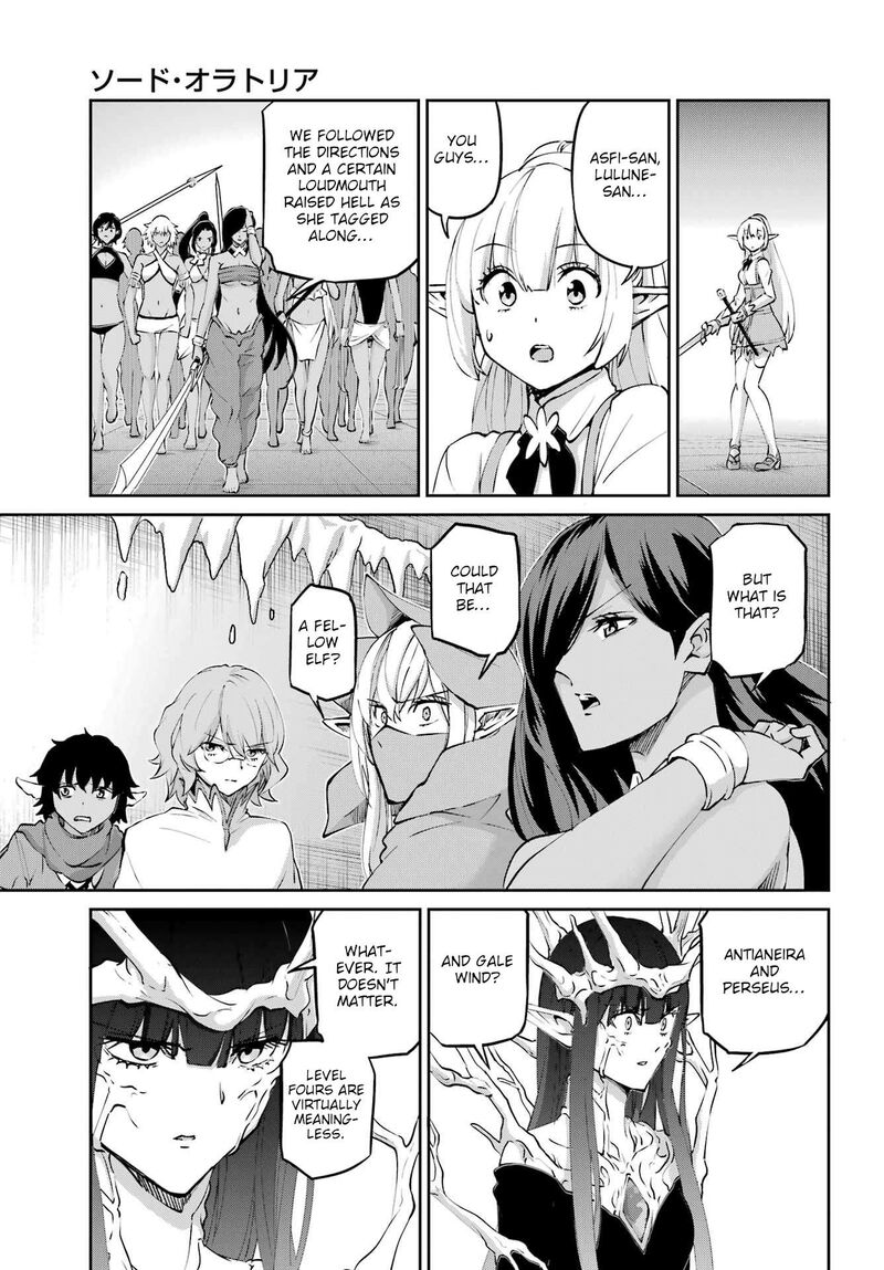 Dungeon Ni Deai Wo Motomeru No Wa Machigatte Iru Darou Ka Gaiden Sword Oratoria Chapter 132 Page 44