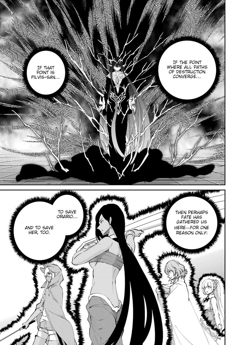 Dungeon Ni Deai Wo Motomeru No Wa Machigatte Iru Darou Ka Gaiden Sword Oratoria Chapter 132 Page 50