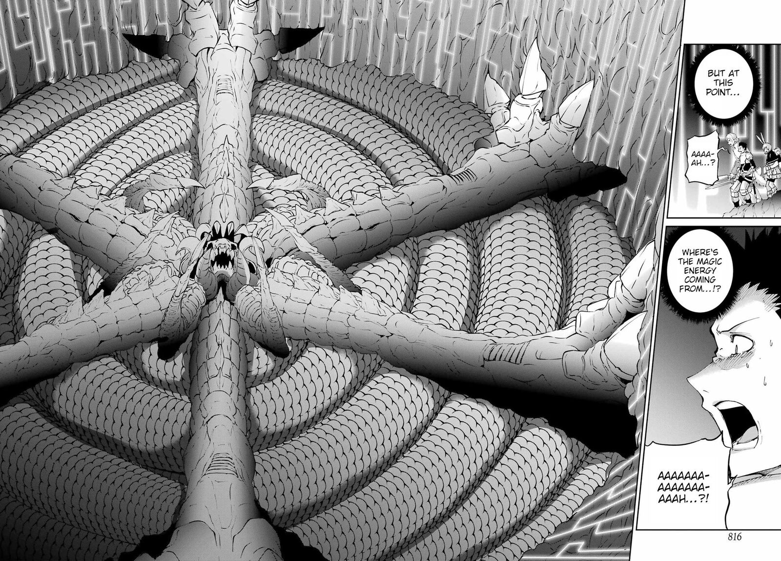 Dungeon Ni Deai Wo Motomeru No Wa Machigatte Iru Darou Ka Gaiden Sword Oratoria Chapter 133 Page 34