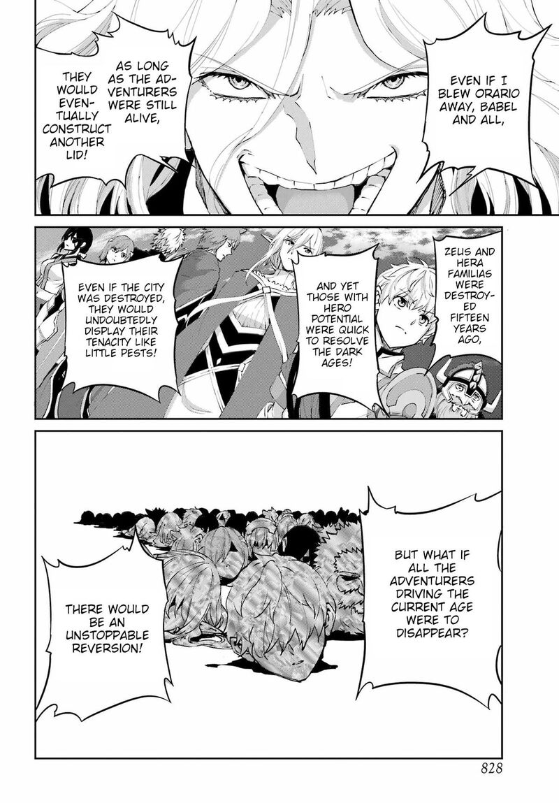 Dungeon Ni Deai Wo Motomeru No Wa Machigatte Iru Darou Ka Gaiden Sword Oratoria Chapter 133 Page 44