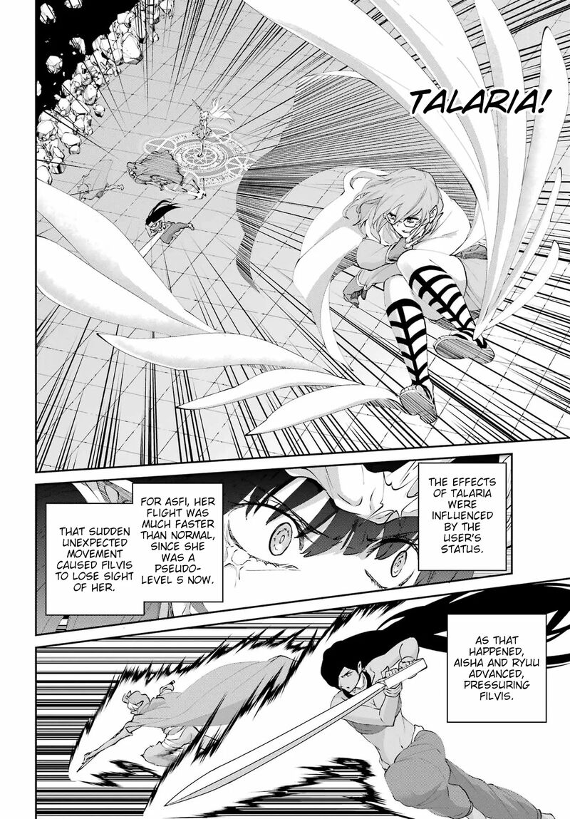 Dungeon Ni Deai Wo Motomeru No Wa Machigatte Iru Darou Ka Gaiden Sword Oratoria Chapter 134 Page 44