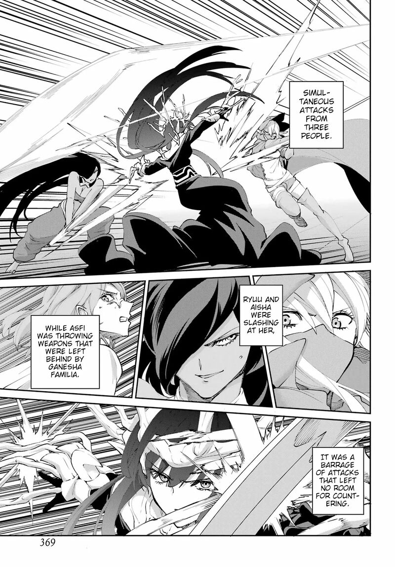 Dungeon Ni Deai Wo Motomeru No Wa Machigatte Iru Darou Ka Gaiden Sword Oratoria Chapter 134 Page 47