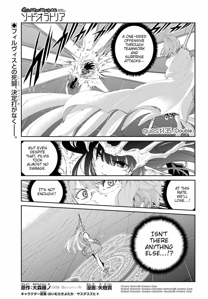 Dungeon Ni Deai Wo Motomeru No Wa Machigatte Iru Darou Ka Gaiden Sword Oratoria Chapter 135 Page 1